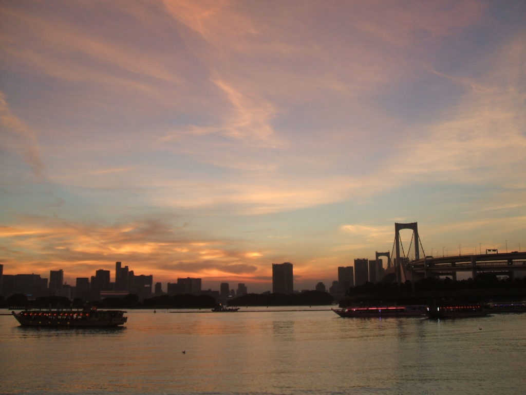 屋形船 なわ安 夕焼け